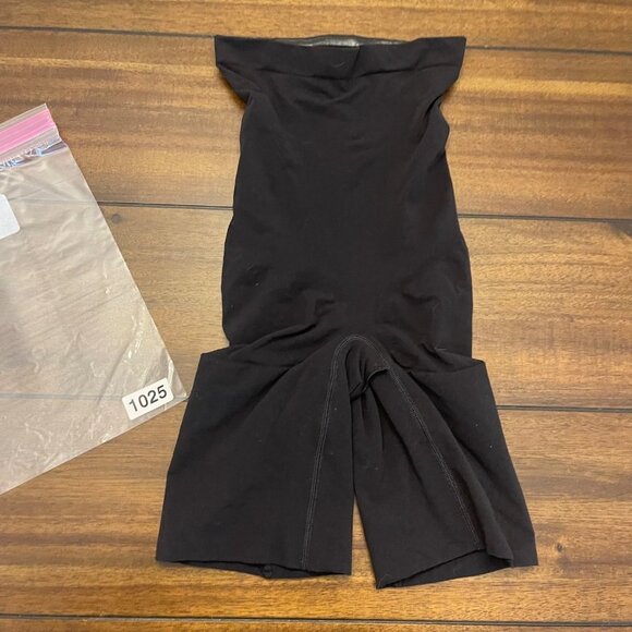 Spanx Women's Higher Power Tummy Control Shorts black size medium - Picture 11 of 12